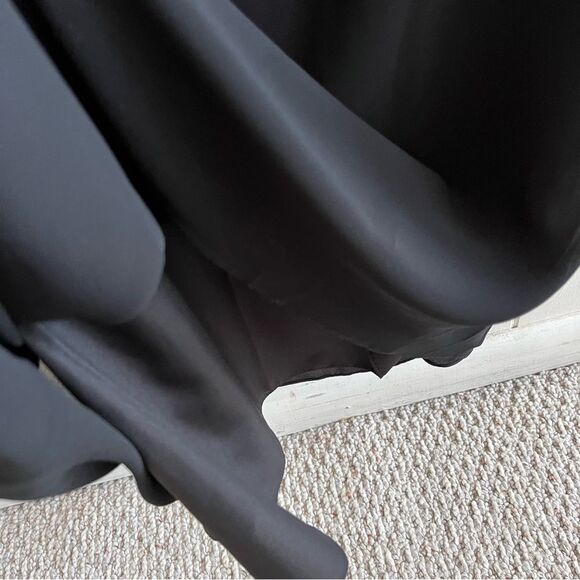 Amsale Sophia Black Gown - Picture 8 of 14